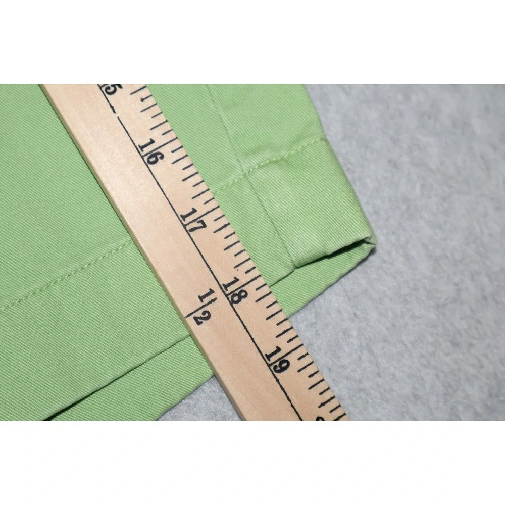 J Crew Chino Shorts Men 32 Green Stanton 9 Inch Inseam Cotton Casual Preppy